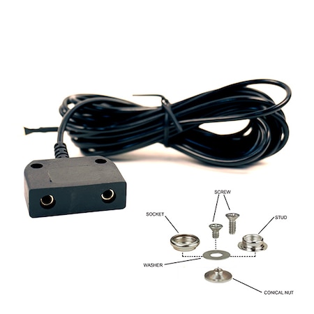Transforming Technologies Table Mat Grounding Kit, 1 Cp2522 Ground Cord, 1 Ground Snaps Cs1090 GK1000